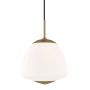 Mitzi Jane Single Light 10" Wide Pendant Aged Brass
