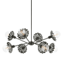 Mitzi Alyssa 8 Light 42" Wide Floral Sputnik Chandelier Old Bronze