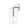 Mitzi Belinda 14" Tall Bathroom Sconce Polished Nickel