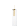 Mitzi Belinda 5" Wide Mini Pendant Aged Brass