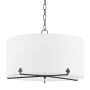 Mitzi Darlene 5 Light 26" Wide Drum Chandelier Old Bronze