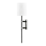 Mitzi Denise 21" Tall Wall Sconce Polished Nickel / Black