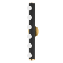 Mitzi Penny 6 Light 23" Wide Bath Bar Aged Brass / Black