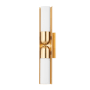 Mitzi Paolo 2 Light 24" Tall Wall Sconce Aged Brass