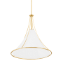 Mitzi Madelyn 17" Wide Pendant Aged Brass