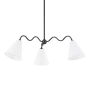 Mitzi Onda 3 Light 43" Wide Chandelier Old Bronze