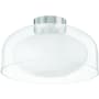 Mitzi Giovanna 14" Wide Flush Mount Ceiling Fixture Polished Nickel