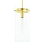 Mitzi Haisley 8" Wide Mini Pendant Aged Brass
