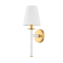 Mitzi Banyan 16" Tall Wall Sconce Aged Brass / Soft White