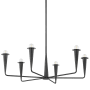 Mitzi Danna 6 Light 40" Wide Candle Style Chandelier Old Bronze