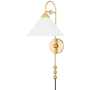 Mitzi Sang 24" Tall Wall Sconce Aged Brass