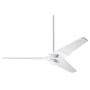Modern Fan Co. Torsion 52" 3 Blade Outdoor Ceiling Fan with Custom Blade and Control Options Gloss White