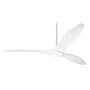 Modern Fan Co. IC/Brisa DC 56" 3 Blade Indoor / Outdoor Ceiling Fan Matte White