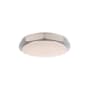 Modern Forms Grommet 13" Wide LED Flush Mount Drum Ceiling Fixture - Switchable 2700K / 3000K / 3500K Brushed Nickel