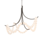 Modern Forms Parel 46" Wide LED Semi-Flush Ceiling Fixture Antique Nickel