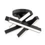 Modern Forms Chaos 5 Light 18" Wide 3000K LED Semi-Flush Ceiling Fixture Black