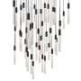 Modern Forms Magic 41 Light 36" Wide LED Abstract Multi Light Pendant Black