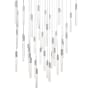 Modern Forms Magic 41 Light 36" Wide LED Abstract Multi Light Pendant Polished Nickel
