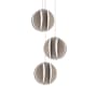 Modern Forms Carillion 12" Wide LED Suspension Multi Light Pendant Brushed Nickel