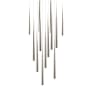Modern Forms Cascade 13 Light 20" Wide LED Suspension Multi Light Pendant Polished Nickel