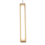 Modern Forms Chaos 14" Tall LED Mini Pendant Aged Brass