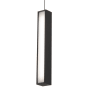 Modern Forms Chaos 14" Tall LED Mini Pendant Black