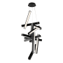 Modern Forms Chaos 25" Wide Integrated LED Chandelier Black
