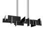 Modern Forms Amari 58" Wide LED Chandelier Black