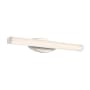 Modern Forms Mini Loft Single Light 18" Wide Integrated LED Bath Bar Brushed Nickel