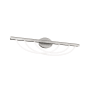 Modern Forms Swoop 3 Light 34" Wide LED Vanity Light Brushed Nickel