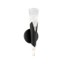 Modern Forms Kilt 16" Tall LED Wall Sconce Black