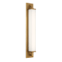 Modern Forms Gatsby 32" Tall LED Wall Sconce / Flush Mount Ceiling Fixture Aged Brass