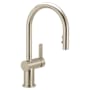 Moen Cia 1.5 GPM Single Hole Pull Down Kitchen Faucet Polished Nickel
