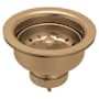 Moen 4-5/8" W Basket Strainer Flange Bronzed Gold