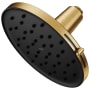 Moen Verso 1.75 GPM Single Function Rain Shower Head Brushed Gold