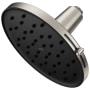 Moen Verso 1.75 GPM Single Function Rain Shower Head Spot Resist Brushed Nickel