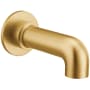 Moen Cia 6-1/2" Tub Spout Brushed Gold