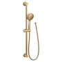 Moen Multi Function Hand Shower with Slide Bar - Includes Hose Bronzed Gold