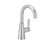 Moen Jase 1.2 GPM Single Hole Bathroom Faucet with Pop-Up Drain Assembly Chrome