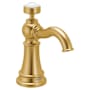 Moen Weymouth Deck Mounted Soap Dispenser with 18 oz Capacity Brushed Gold