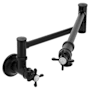 Moen Weymouth 5.5 GPM Wall Mounted Single Hole Pot Filler Matte Black