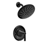 Moen Jase Shower Only Trim Package with 1.75 GPM Single Function Shower Head Matte Black