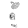 Moen Jase Tub and Shower Trim Package with 1.75 GPM Single Function Shower Head Chrome