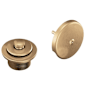 Moen 1-1/2" Threaded Tub Drain Kit with Push-N-Lock Drain Assembly Bronzed Gold