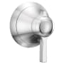 Moen Flara Volume Control Valve Trim with Single Lever Handle - Less Rough in Chrome
