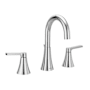 Moen Jase 1.2 GPM Widespread Bathroom Faucet with Pop-Up Drain Assembly Chrome
