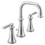 Moen Colinet 1.2 GPM Widespread Bathroom Faucet with Pop-Up Drain Assembly Chrome