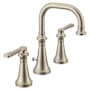 Moen Colinet 1.2 GPM Widespread Bathroom Faucet with Pop-Up Drain Assembly Brushed Nickel
