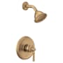 Moen Dartmoor Shower Only Trim Package with 1.75 GPM Single Function Shower Head Bronzed Gold