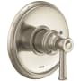 Moen Belfield Pressure Balanced Valve Trim Only with Single Lever Handle - Less Rough In Polished Nickel